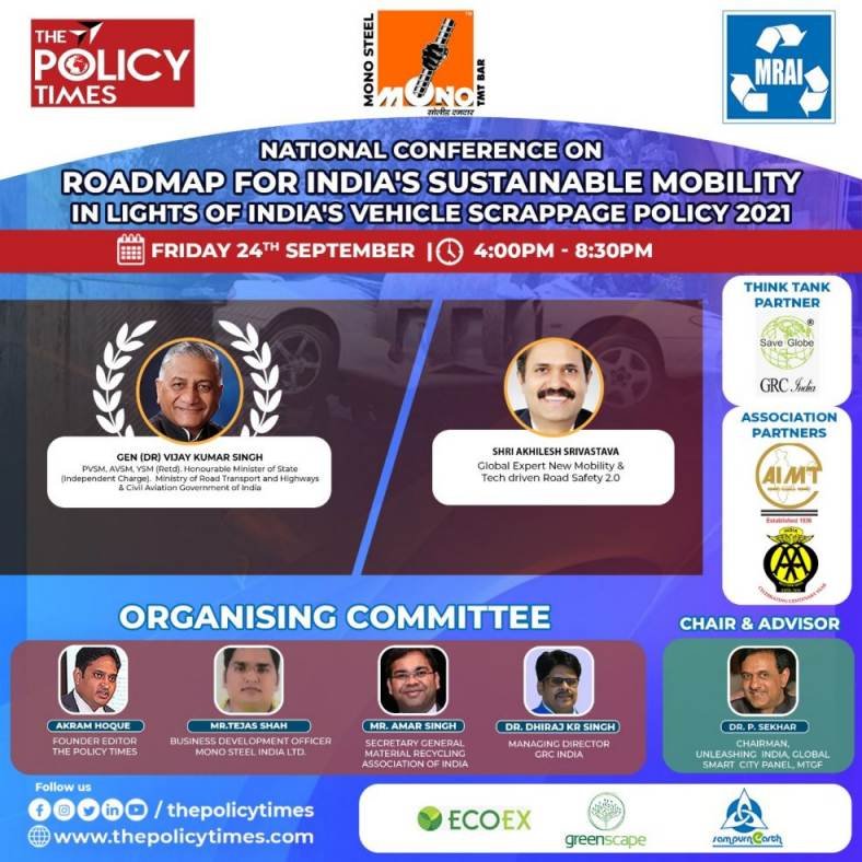 NATIONAL CONFERENCE ON ROADMAP FOR INDIA'S SUSTAINABLE MOBILITY