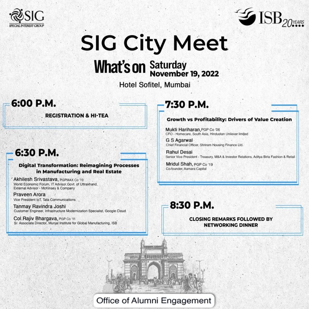 SIG City Meet